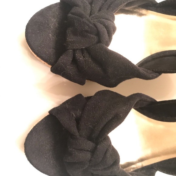 H&M open toe cork wedges - Picture 3 of 8